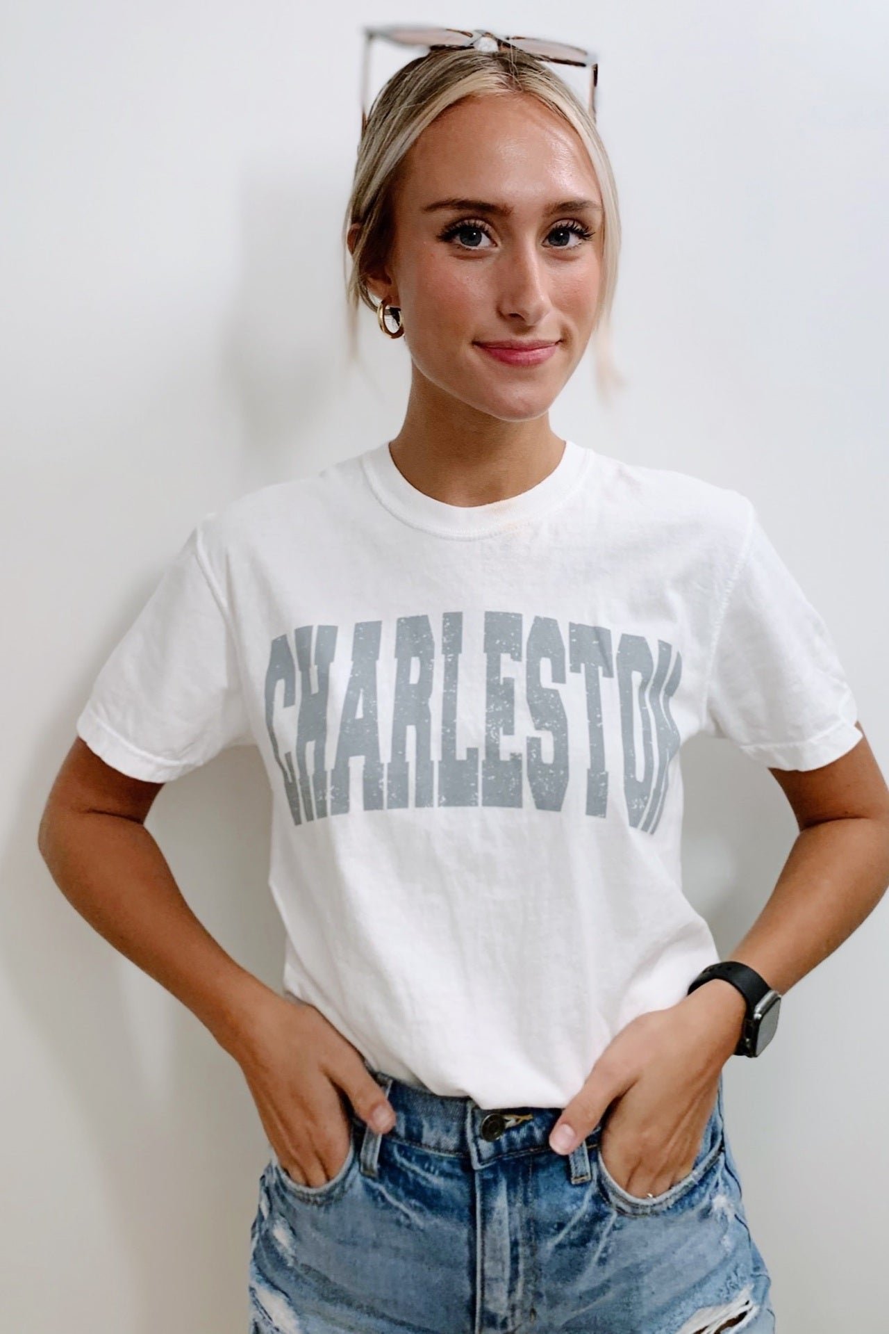 Grey Charleston Tee